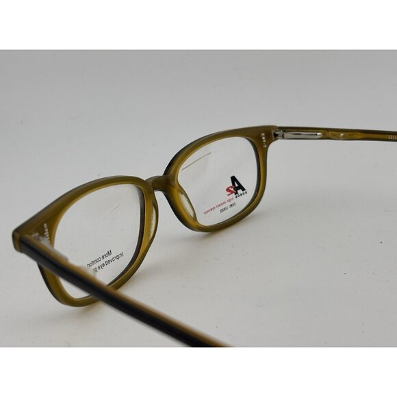 A2 EYEWEAR -  SG108 BLACK HONEY Z87-2 EN166F 140mm Eyeglass Frames - Picture 7 of 8